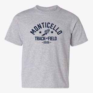 Monticello High School Track and Field Youth T-shirt