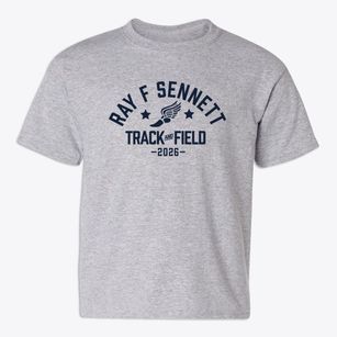 Ray F Sennett Middle School Track and Field Youth T-shirt