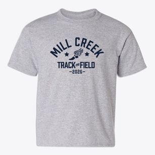 Mill Creek Baptist Christian Academy Track and Field Youth T-shirt