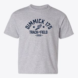 Dimmick Elementary School 175 Track and Field Youth T-shirt