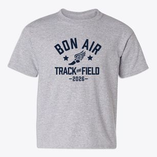 Bon Air Elementary School Track and Field Youth T-shirt