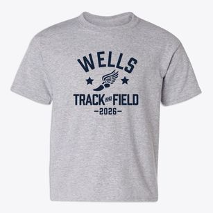 Wells Junior High School Track and Field Youth T-shirt
