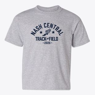 Nash Central Junior High School Track and Field Youth T-shirt