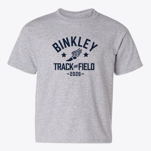 Binkley Elementary School Track and Field Youth T-shirt