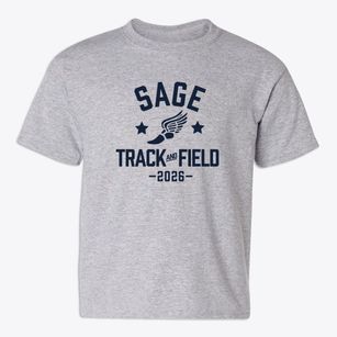 Sage Academy Track and Field Youth T-shirt