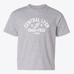 Central Lyon/george- Little Rock Track and Field Youth T-shirt