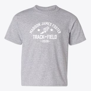 Madison James Foster Elementary School Track and Field Youth T-shirt