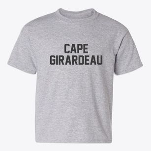 Cape Girardeau Missouri Classic Block Youth T-shirt