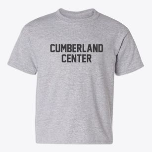 Cumberland Center Maine Classic Block Youth T-shirt