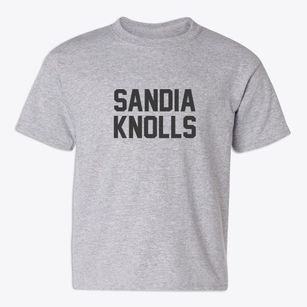 Sandia Knolls New Mexico Classic Block Youth T-shirt