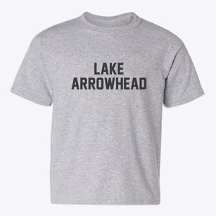 Lake Arrowhead Wisconsin Classic Block Youth T-shirt