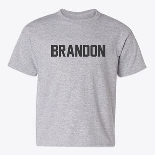 Brandon Wisconsin Classic Block Youth T-shirt