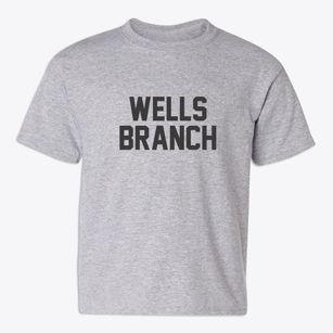 Wells Branch Texas Classic Block Youth T-shirt