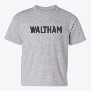 Waltham Massachusetts Classic Block Youth T-shirt