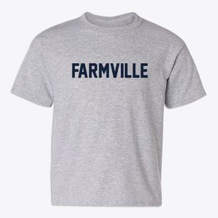 Farmville North Carolina Classic Block Youth T-shirt