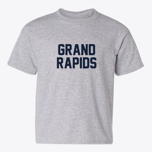 Grand Rapids Michigan Classic Block Youth T-shirt