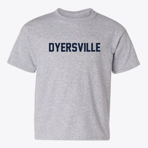 Dyersville Iowa Classic Block Youth T-shirt