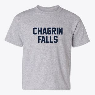 Chagrin Falls Ohio Classic Block Youth T-shirt