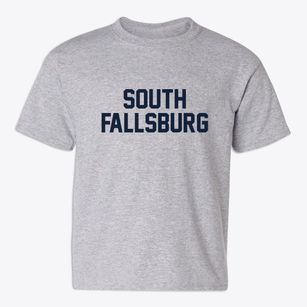 South Fallsburg New York Classic Block Youth T-shirt