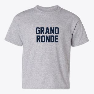 Grand Ronde Oregon Classic Block Youth T-shirt