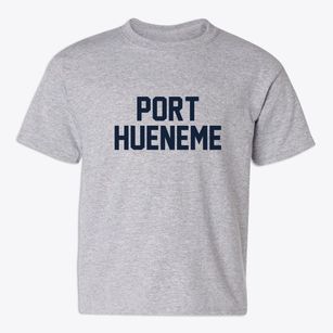 Port Hueneme California Classic Block Youth T-shirt