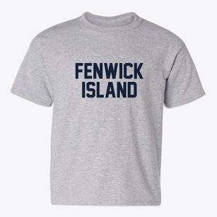 Fenwick Island Delaware Classic Block Youth T-shirt