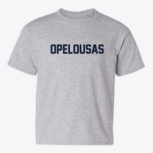 Opelousas Louisiana Classic Block Youth T-shirt