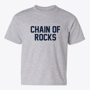 Chain Of Rocks Missouri Classic Block Youth T-shirt