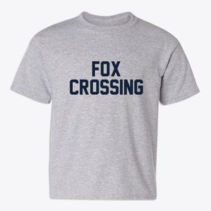 Fox Crossing Wisconsin Classic Block Youth T-shirt
