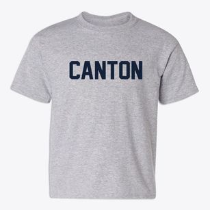 Canton Connecticut Classic Block Youth T-shirt