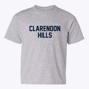 Clarendon Hills Illinois Classic Block Youth T-shirt