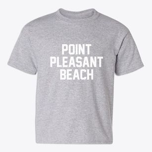 Point Pleasant Beach New Jersey Classic Block Youth T-shirt