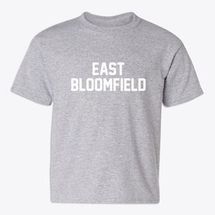 East Bloomfield New York Classic Block Youth T-shirt