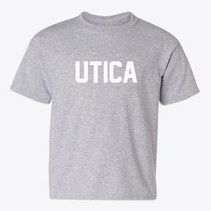 Utica Wisconsin Classic Block Youth T-shirt