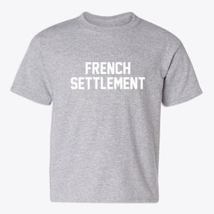 French Settlement Louisiana Classic Block Youth T-shirt