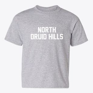 North Druid Hills Georgia Classic Block Youth T-shirt