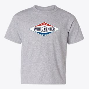 White Center Washington Diamond Star Youth T-shirt