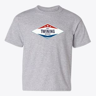 Twining Michigan Diamond Star Youth T-shirt