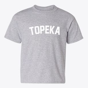 Topeka Kansas Classic Curve Youth T-shirt