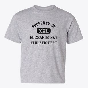 Buzzards Bay Massachusetts Athletic Dept Youth T-shirt