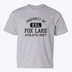 Fox Lake Wisconsin Athletic Dept Youth T-shirt