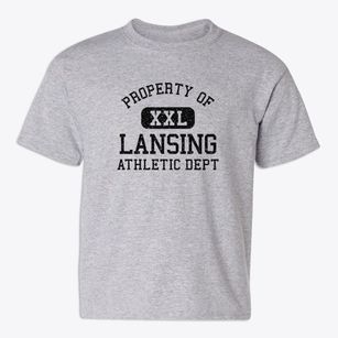 Lansing Michigan Athletic Dept Youth T-shirt