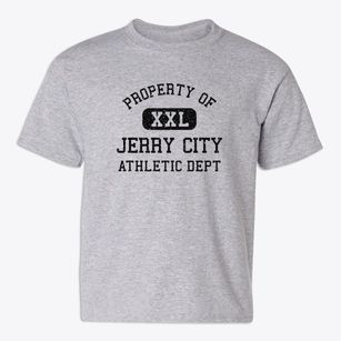Jerry City Ohio Athletic Dept Youth T-shirt
