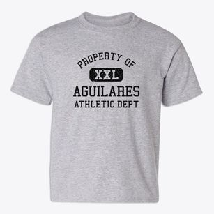 Aguilares Texas Athletic Dept Youth T-shirt