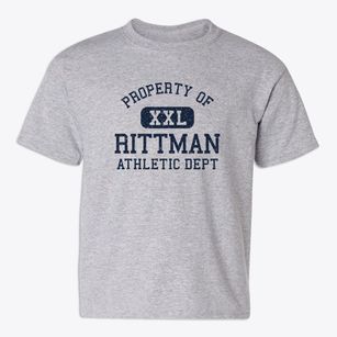 Rittman Ohio Athletic Dept Youth T-shirt