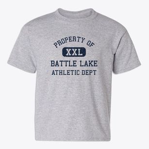 Battle Lake Minnesota Athletic Dept Youth T-shirt