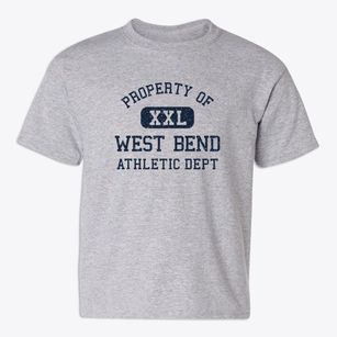 West Bend Iowa Athletic Dept Youth T-shirt