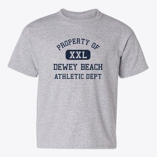 Dewey Beach Delaware Athletic Dept Youth T-shirt