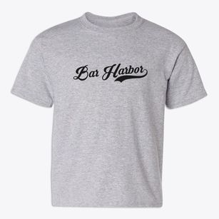 Bar Harbor Maine Vintage Team Youth T-shirt