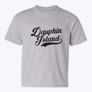 Dauphin Island Alabama Vintage Team Youth T-shirt
